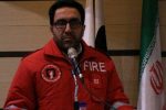 ۸۰ تیم پلیس در رشت به آتش نشانان کمک می‌کنند