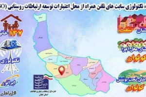 بهره مندی ۱۳۷ خانوار روستای کولوان شهرستان شفت از اینترنت پرسرعت