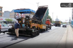 سرعت گرفتن پروژههای آسفالت شهرداری رشت در دومین ماه سال