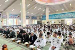 محفل انس با قرآن کریم در مرکز آموزش تخصص های دریایی باقرالعلوم رشت