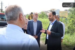 پیگیری میدانی شهردار رشت و دادستان مرکز استان گیلان از پروژه‌ کانال ژ ۵
