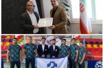 درخشش تیم کاراته کارگری شرکت سیمان خزر