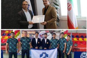 درخشش تیم کاراته کارگری شرکت سیمان خزر