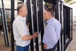 بازدید مدیر عامل شرکت شهرک های صنعتی استان گیلان از شهرک صنعتی سیاهکل