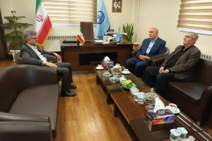 دیدار رییس اتاق بازرگانی مشترک ایران و روسیه با رییس دانشگاه علوم پزشکی گیلان