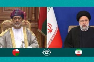 تاکید رئیس جمهور ایران و سلطان عمان بر ارتقای روابط دو کشور