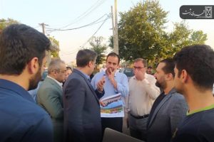 بازگشایی محور لب آب به سمت رودبارتان و پروژه زیباسازی محیطی