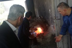 امحای سکه‌های تقلبی در رشت