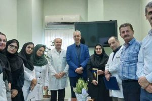سرپرست جدید درمانگاه تخصصی تامین اجتماعی لنگرود منصوب شد