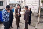 بازدید مدیران دانشگاه علوم پزشکی گیلان از زیر ساخت‌ها و انبارها مرکز آموزشی درمانی رازی رشت