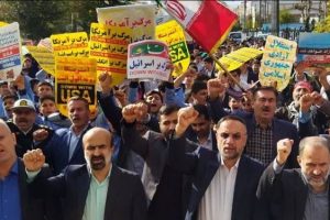 راهپیمایی گیلانیها در حمایت از مردم مظلوم غزه