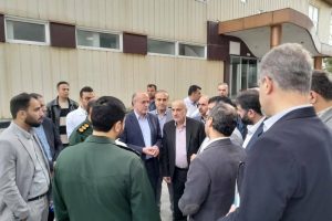 بازدید مدیرکل تامین اجتماعی گیلان از شرکت های شهر صنعتی رشت