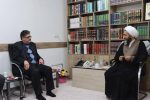 دیدار مدیرکل بنیاد مسکن انقلاب اسلامی استان با حجت الاسلام و المسلمین ابوالقاسم ابراهیمی نوری امام جمعه شهرستان  رودسر