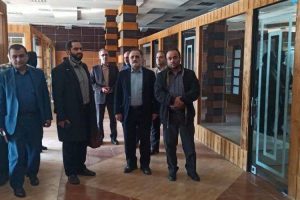 بازدید از املاک تعرفه شده جهت احداث مرکز درمانی تامین اجتماعی در شهرستان شفت