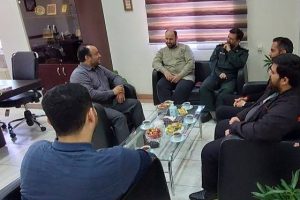 نشست مشترک مدیر درمان تامین اجتماعی گیلان و سپاه قدس استان