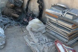 سارق سیم برق و کابل مخابرات در عملیات پلیس گیلان دستگیر شدند