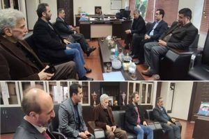 نشست مشترک رئیس دانشگاه علوم پزشکی گیلان با مدیرکل دیوان محاسبات استان