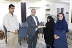دیدار مدیرعامل شرکت سیمان خزر با خانواده یکی از شهدای شرکت سیمان خزر