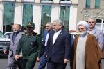حضور مدیر مخابرات منطقه گیلان در راهپیمایی روز قدس