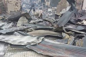 آتش سوزی شهرک امام زاده ابراهیم بدون خسارت جانی