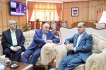 نشست صمیمی استاندار گیلان با رئیس اتاق بازرگانی مشترک ایران و روسیه