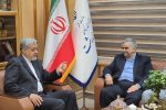 مدیر عامل شرکت گاز گیلان در دیدار با فرماندار شهرستان رشت: تلاش مستمر برای حفظ رضایتمندی جامعه ی هدف تداوم دارد