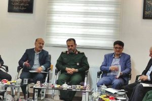 نشست هم اندیشی فرمانده سپاه قدس گیلان با نمایندگان استان