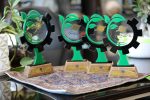 نخستین نشان برتر مدیریت سبز فعالین اقتصادی منطقه آزاد انزلی اهداء شد