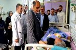 عیادت و دلجویی استاندار گیلان از مجروحین حمله رژیم صهیونیستی آستانه اشرفیه