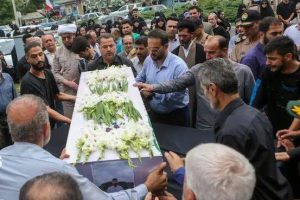 پیکر پاک ۲ سرباز شهید مدافع وطن در گیلان تشییع شد