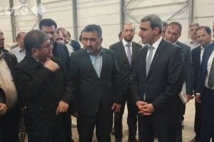 بازدید مدیران عالی راه آهن ایران و آذربایجان از بارانداز ریلی آستارا