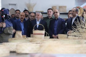 در بازدید استاندار و وزیر میراث فرهنگی از کارگاه تولید صنایع دستی لیالستان، تاکید شد:ضرورت حمایت جدی از هنرمندان صنایع دستی