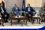 به منظور بازدید از مجتمع بندری انزلی و افتتاح چند پروژه عمرانی ؛ معاون وزیر راه و شهرسازی و مدیرعامل سازمان بنادر و دریانوردی دقایقی پیش وارد رشت شد
