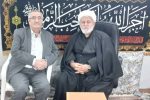 دیدار مجتبی وهابی مشاور استاندار گیلان با مسئولین و علمای دفتر حضرت آیت‌الله گرامی‌قومی در مشهد مقدس