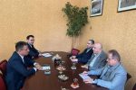 دیدار رییس اتاق بازرگانی مشترک ایران و روسیه با وزیر روابط خارجی آستراخان