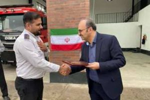 دیدار مدیرعامل شرکت شهرک‌های صنعتی استان گیلان با آتش‌نشانان شهرک صنعتی سفیدرود رشت به مناسبت روز آتش‌نشان: تکریم جان‌فشانان خط مقدم ایمنی و امنیت صنعتی