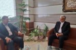 فرماندار رشت در دیدار با دادستان جدید مرکز گیلان: تعامل و هم‌افزایی دستگاه‌ها، زمینه‌ساز ارتقای رضایتمندی مردم است