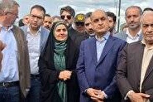 بازدید مشترک مقامات ایرانی، روسی و آذربایجانی از پروژه‌های ایران در آستارا