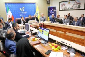 حضور مدیر مخابرات منطقه گیلان در مراسم افتتاح مرکز سورتینگ هوشمند پستی رشت
