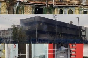 دستگیری عاملان آتش سوزی عمدی مسجد قدس و اداره برق رشت