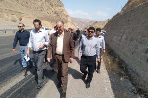 آزادراه قزوین-رشت در ارزیابی مشترک فنی مورد پایش قرار گرفت