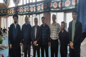 آیین بدرقه کاروان خادمان و زائران اربعین حسینی دانشگاه علوم پزشکی گیلان / تاکید رئیس دانشگاه بر ارتقای خدمات سلامت در ایام اربعین