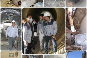 بازگشت خط ۴۰۰۰ تنی تولید کلینکر سیمان خزر به مدار بهره‌برداری