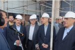 بازدید معاون اجرایی رئیس‌جمهور از بیمارستان ۴۲۱ تخت‌خوابی لاکان رشت