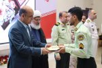 آیین تجلیل از حافظان و قاریان قرآن کریم نیروی انتظامی گیلان