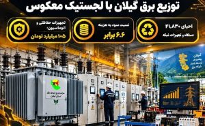 تحقق صرفه‌جویی ۲۲۰ میلیارد تومانی توزیع برق گیلان با اجرای زنجیره لجستیک معکوس تجهیزات شبکه