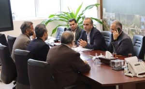 دیدار معاون شرکت فرودگاه‌های کشور با مدیرعامل سازمان منطقه آزاد انزلی