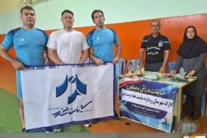 درخشش ورزشی سیمان خزر با قهرمانی در مسابقات بدمینتون شهرستان رودبار