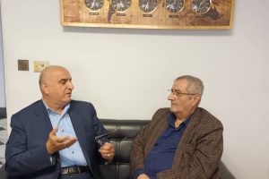 دیدار مجتبی وهابی مدیر مسئول جاهد خبر با رییس اتاق بازرگانی مشترک ایران و روسیه در افتتاحیه اکران فیلم در آستارا خان روسیه
