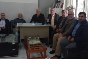 دیدار مجتبی وهابی، پیشکسوت بسیجی و مدیرمسئول رسانه ها با تعدادی از بسیجیان پیشکسوت جهاد و شهادت سپاه مرکزی شهرستان رشت